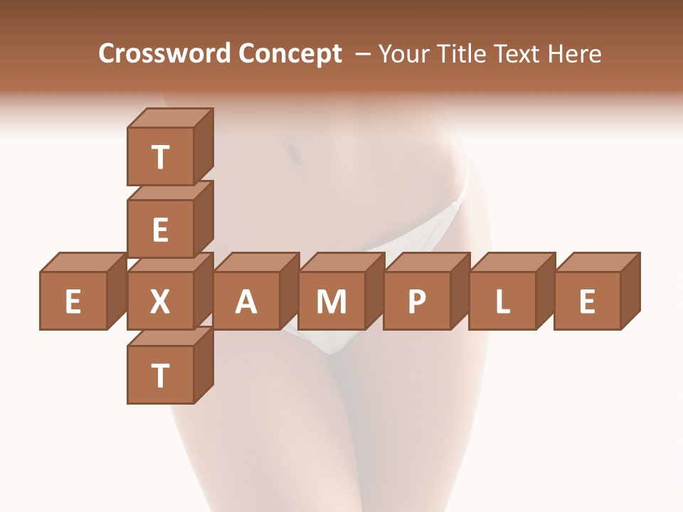 Slim Ass Hips PowerPoint Template