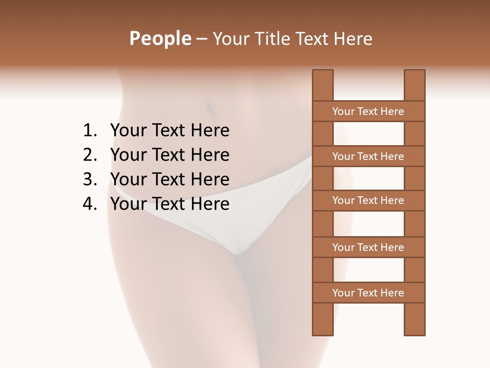 Slim Ass Hips PowerPoint Template