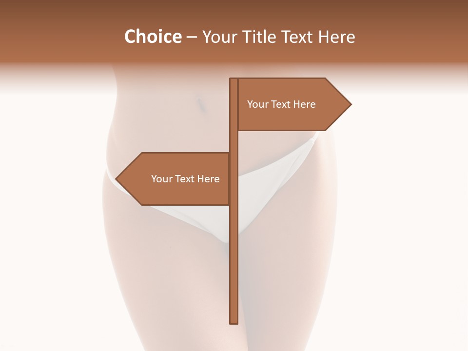 Slim Ass Hips PowerPoint Template