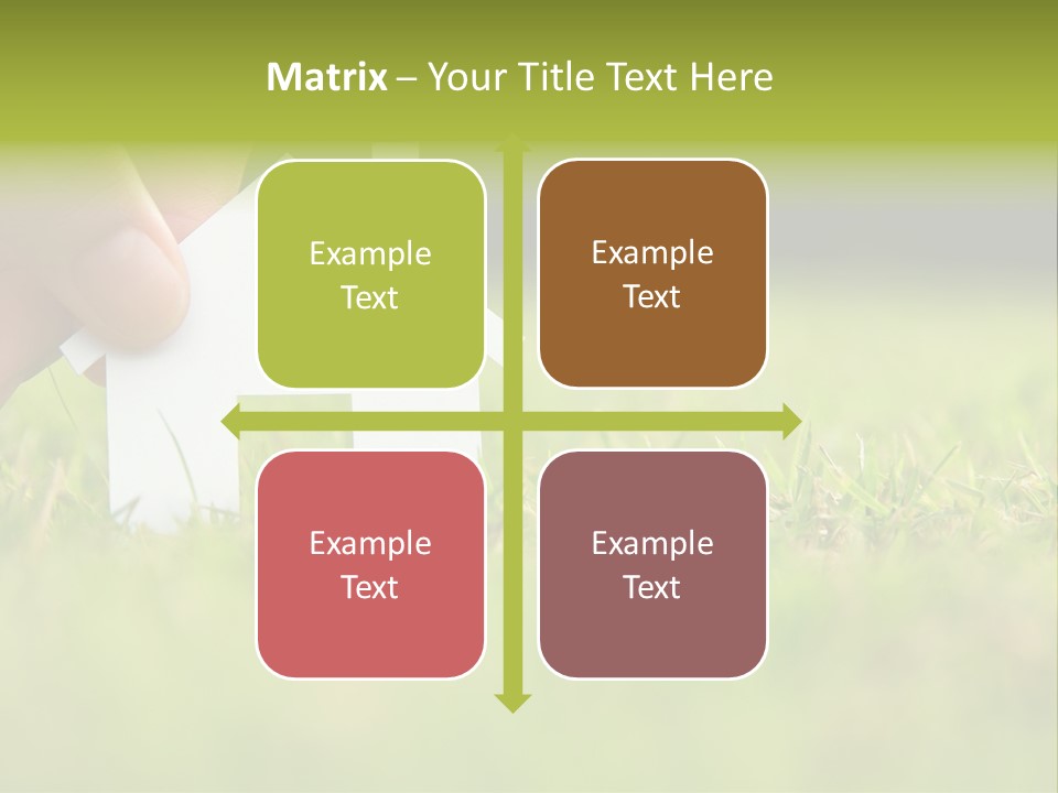 Architecture Investment Garden PowerPoint Template