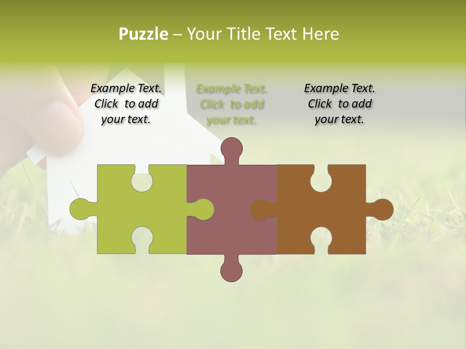 Architecture Investment Garden PowerPoint Template