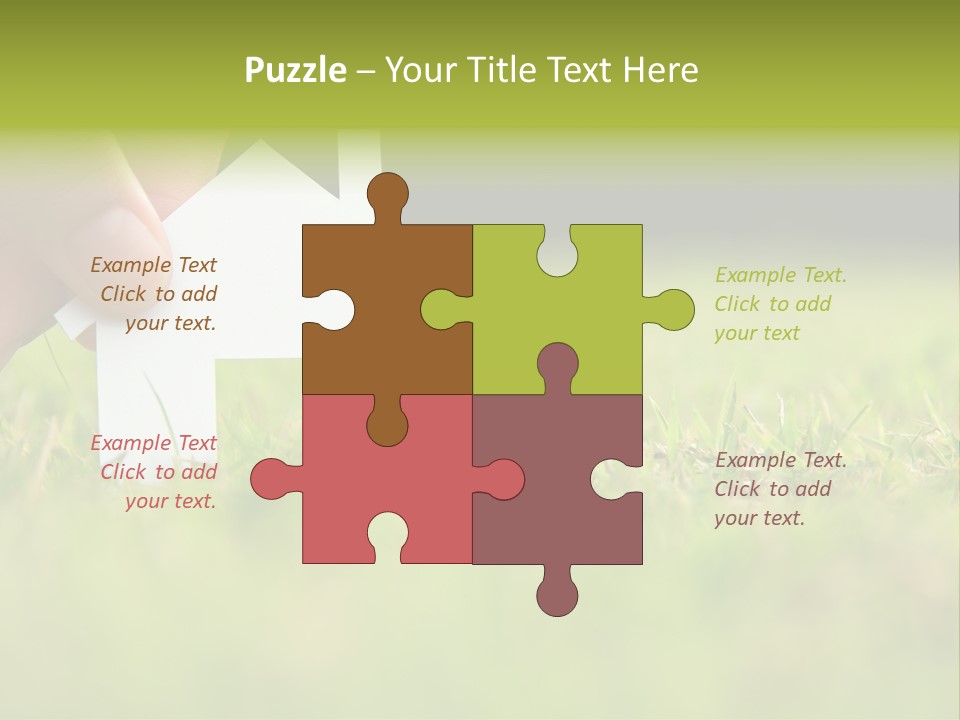 Architecture Investment Garden PowerPoint Template