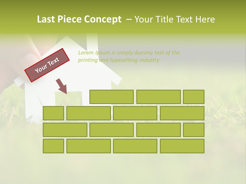 Architecture Investment Garden PowerPoint Template
