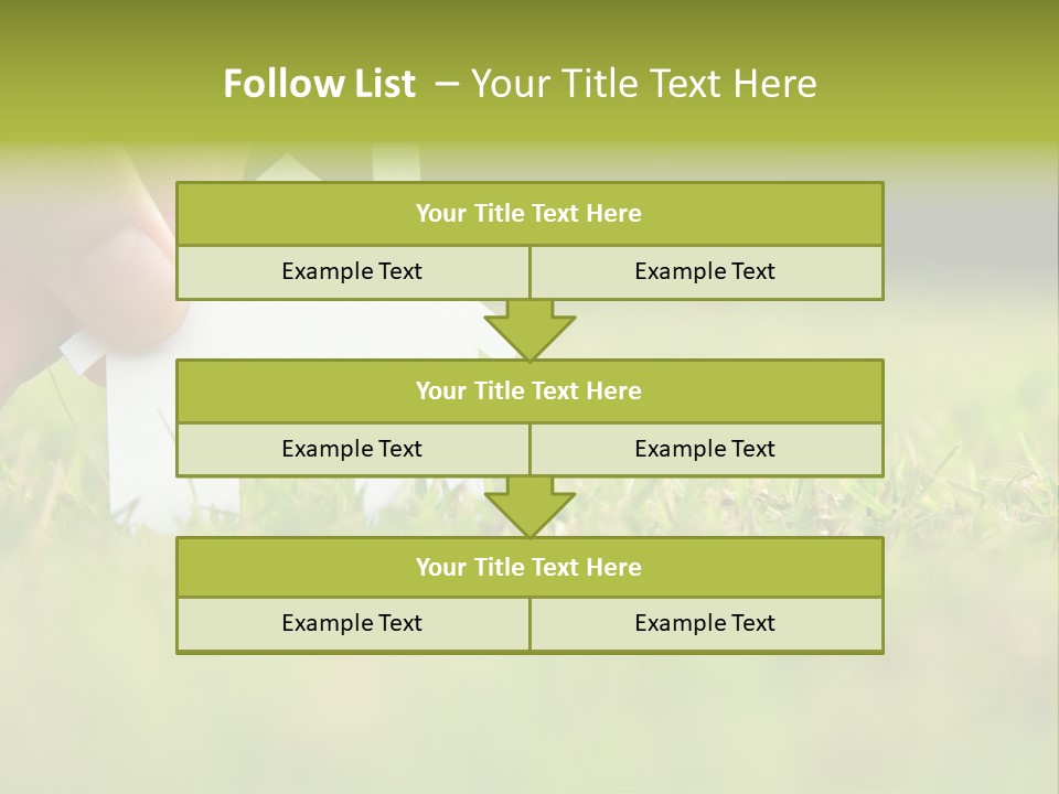 Architecture Investment Garden PowerPoint Template