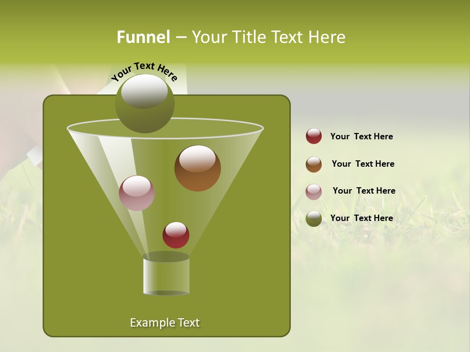 Architecture Investment Garden PowerPoint Template