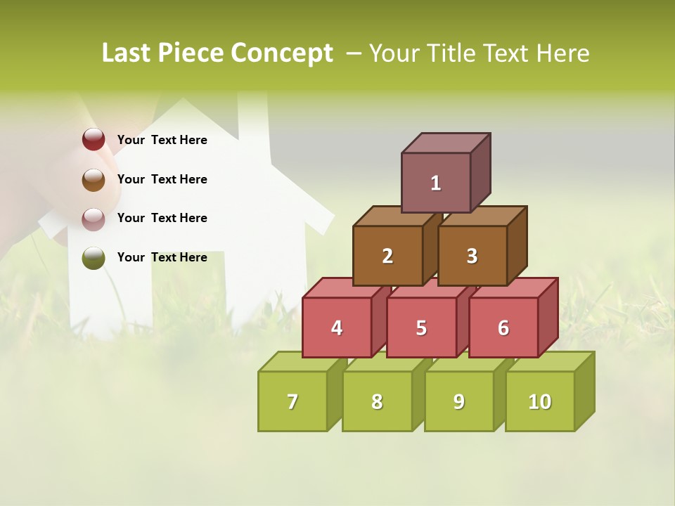 Architecture Investment Garden PowerPoint Template