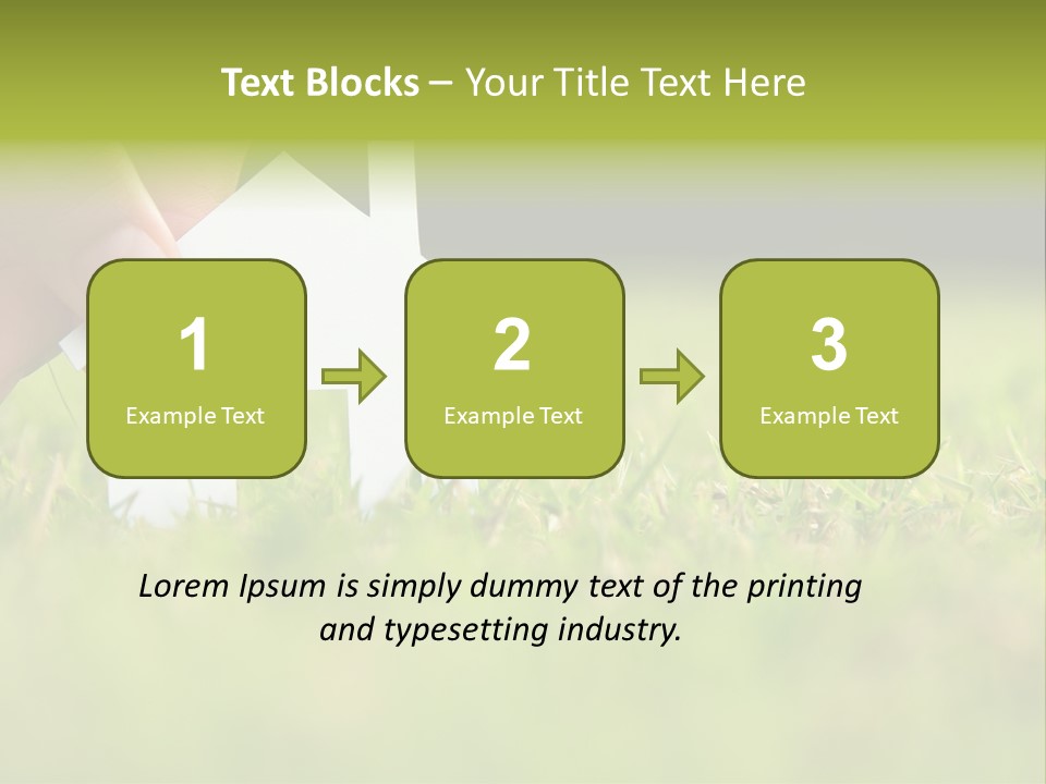 Architecture Investment Garden PowerPoint Template