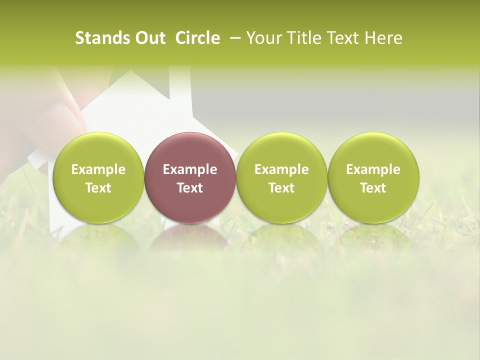 Architecture Investment Garden PowerPoint Template