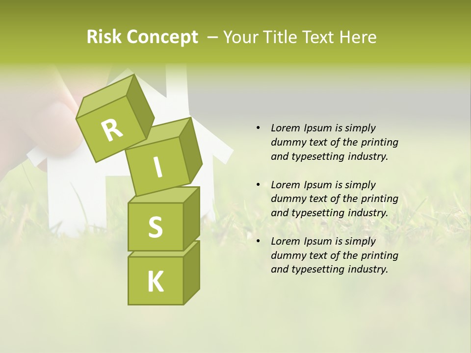 Architecture Investment Garden PowerPoint Template