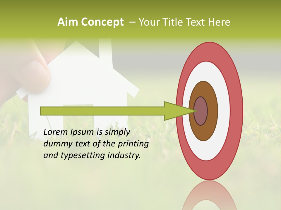 Architecture Investment Garden PowerPoint Template