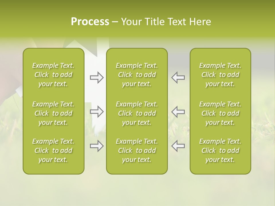 Architecture Investment Garden PowerPoint Template