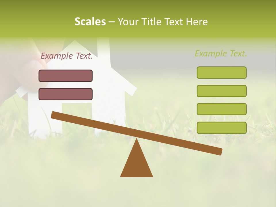 Architecture Investment Garden PowerPoint Template