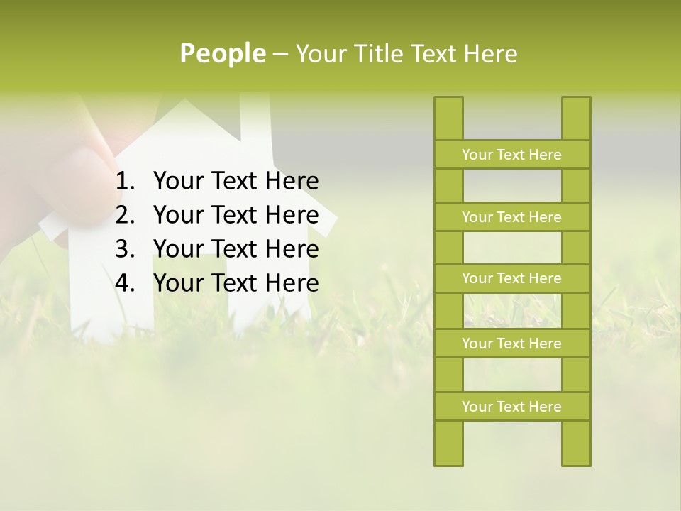 Architecture Investment Garden PowerPoint Template