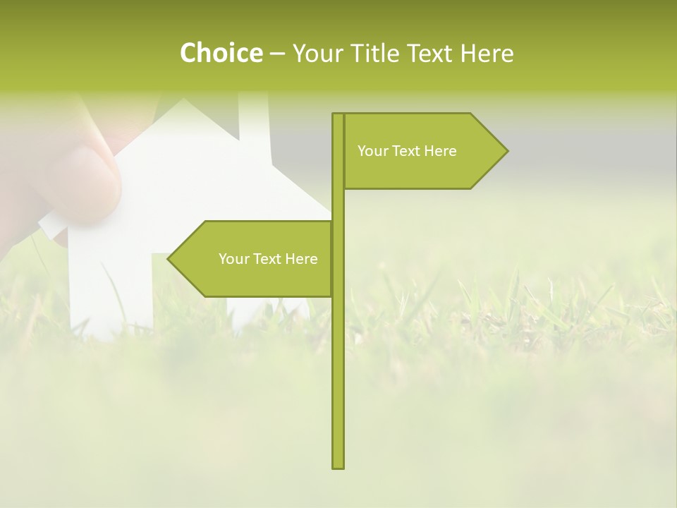 Architecture Investment Garden PowerPoint Template