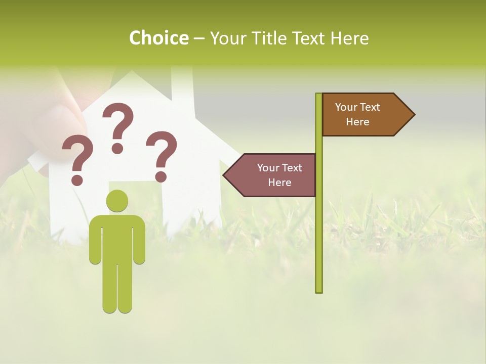 Architecture Investment Garden PowerPoint Template