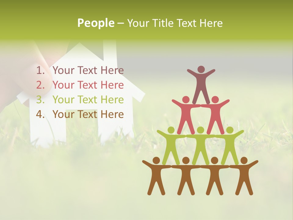 Architecture Investment Garden PowerPoint Template