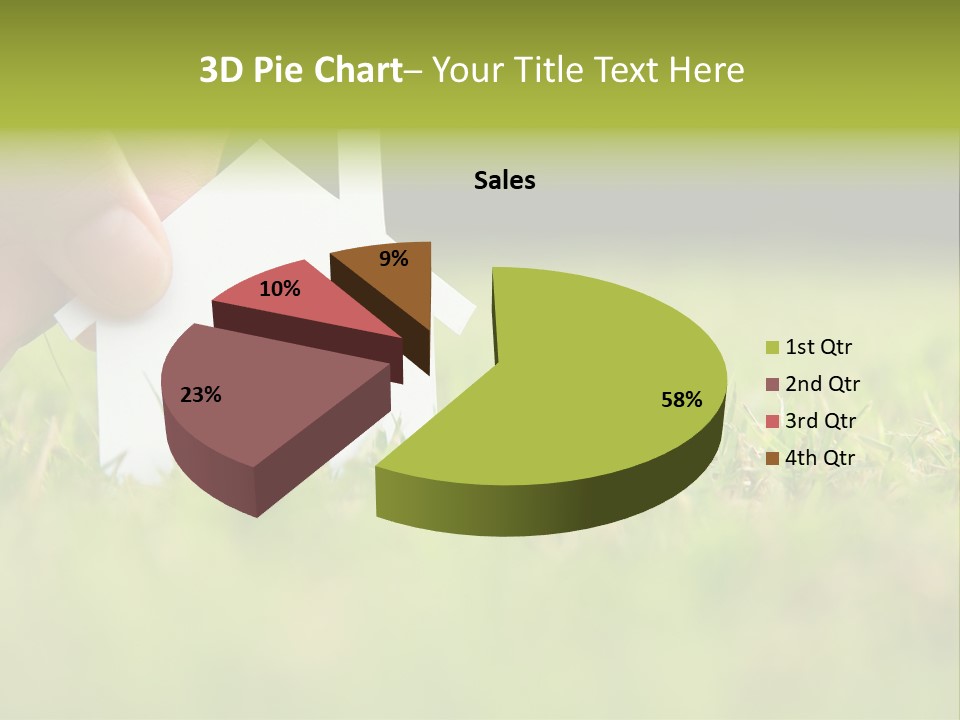 Architecture Investment Garden PowerPoint Template