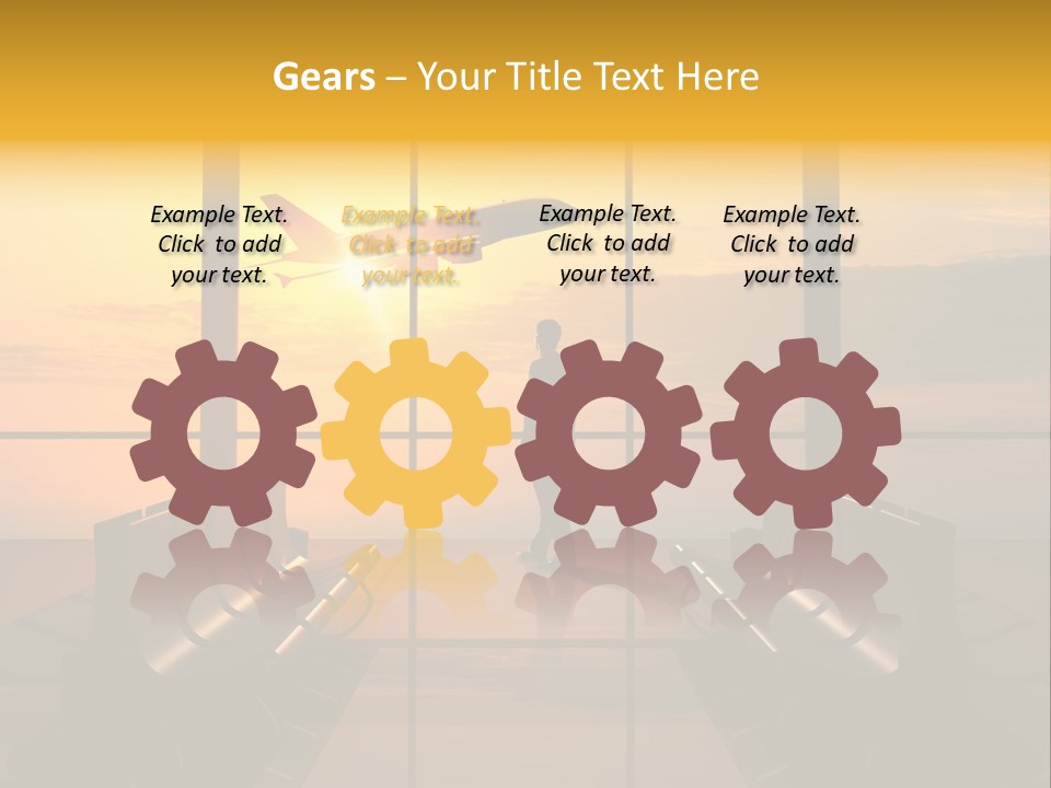 Concept Light Tall PowerPoint Template