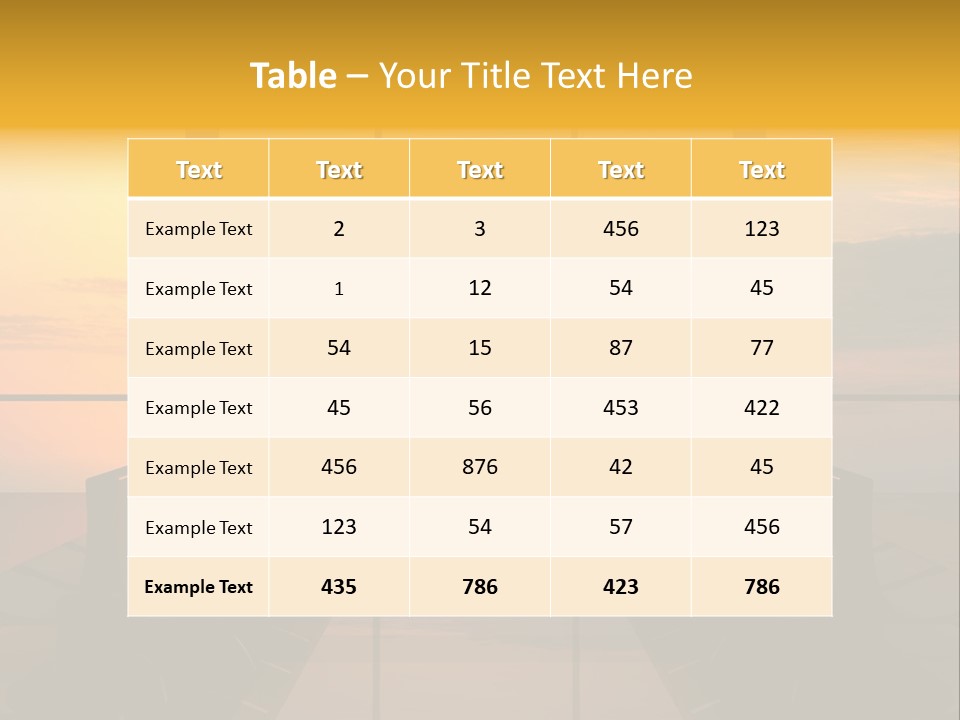 Concept Light Tall PowerPoint Template