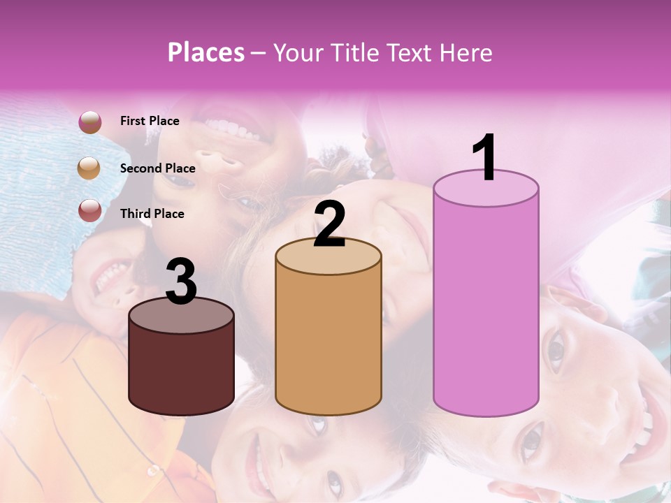 Graphic Illustration Tall PowerPoint Template