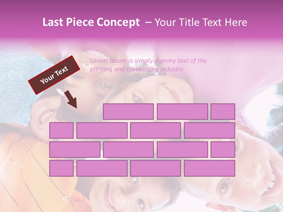 Graphic Illustration Tall PowerPoint Template