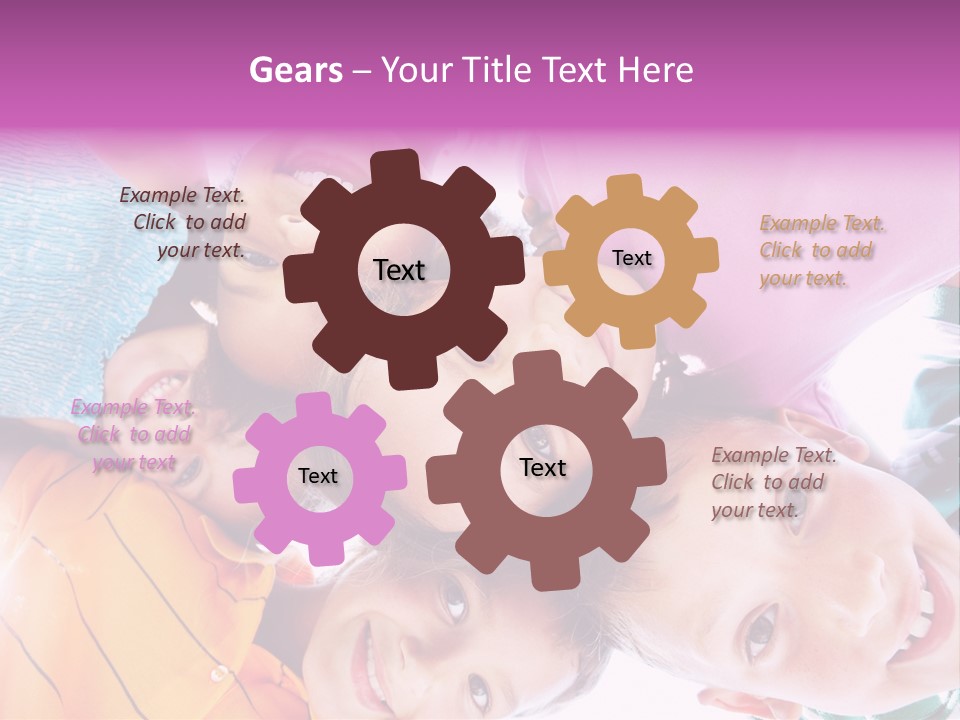 Graphic Illustration Tall PowerPoint Template