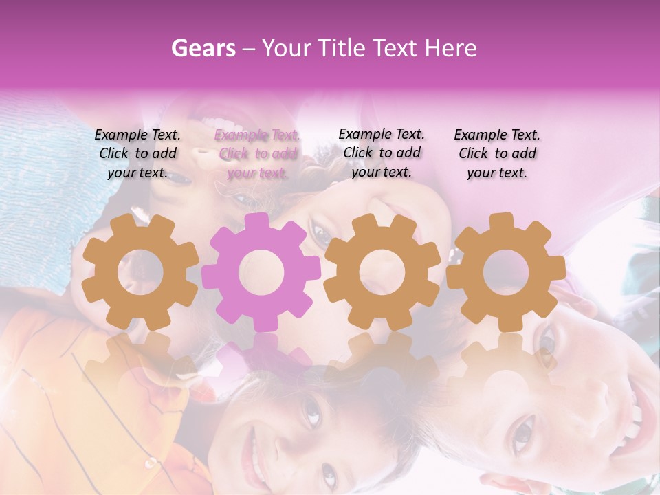 Graphic Illustration Tall PowerPoint Template