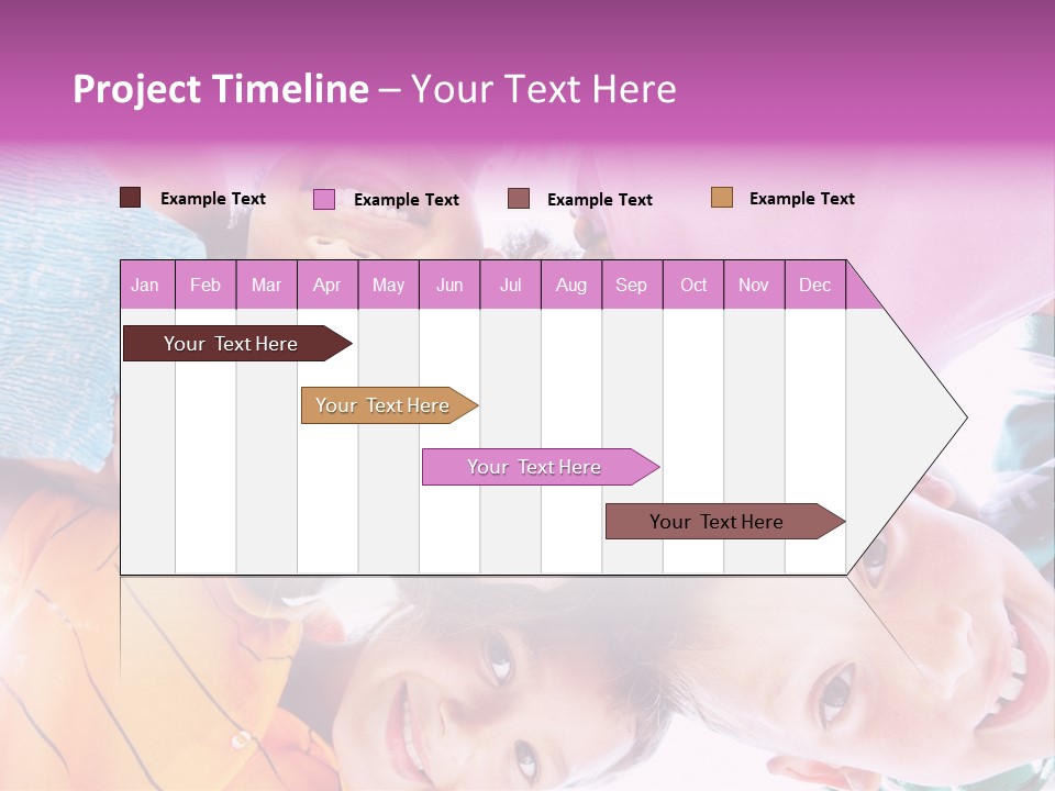 Graphic Illustration Tall PowerPoint Template