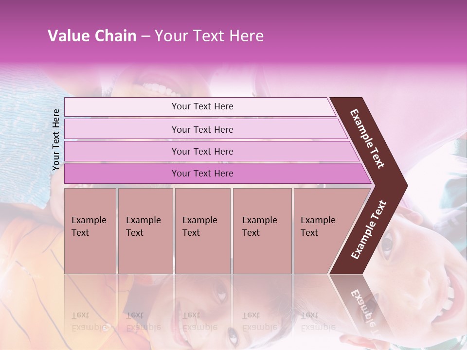 Graphic Illustration Tall PowerPoint Template