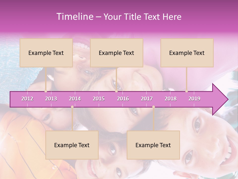 Graphic Illustration Tall PowerPoint Template