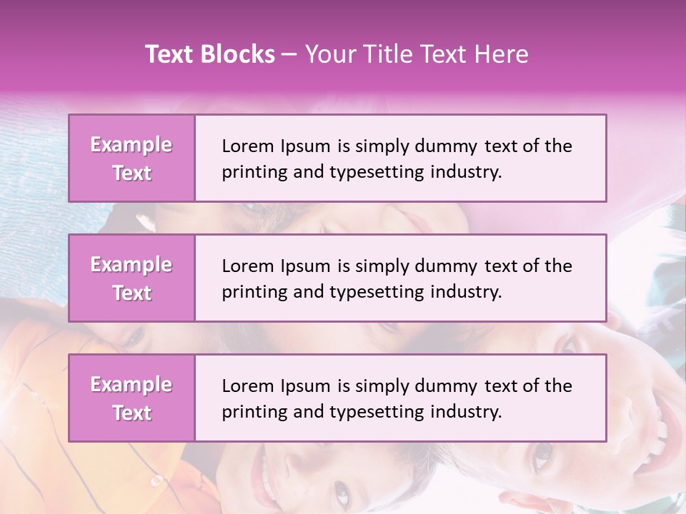 Graphic Illustration Tall PowerPoint Template