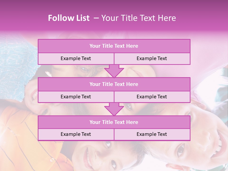 Graphic Illustration Tall PowerPoint Template