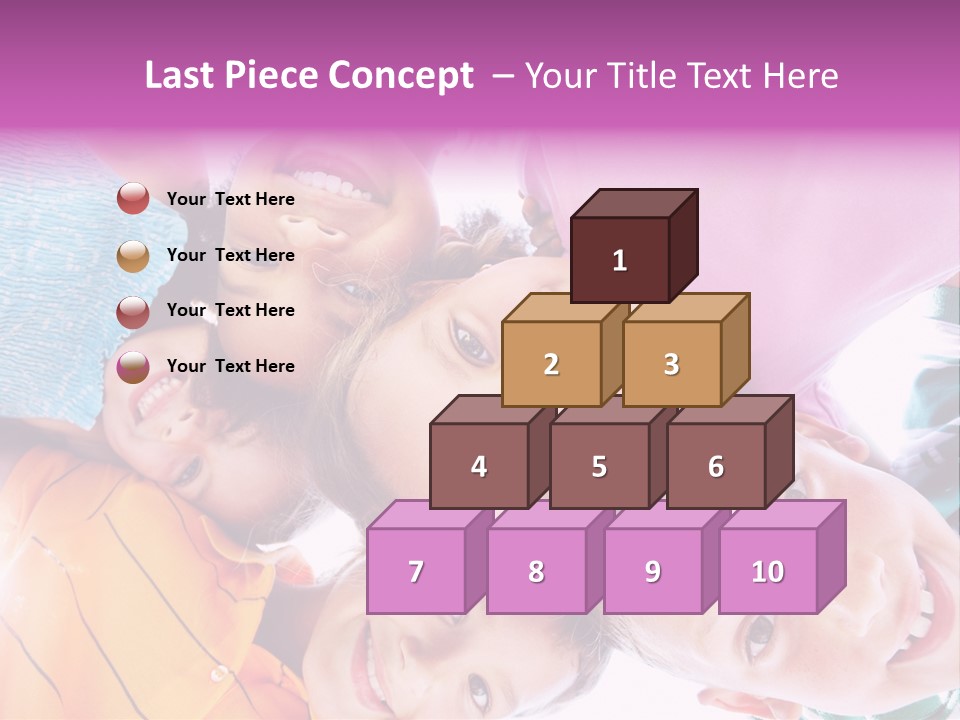 Graphic Illustration Tall PowerPoint Template