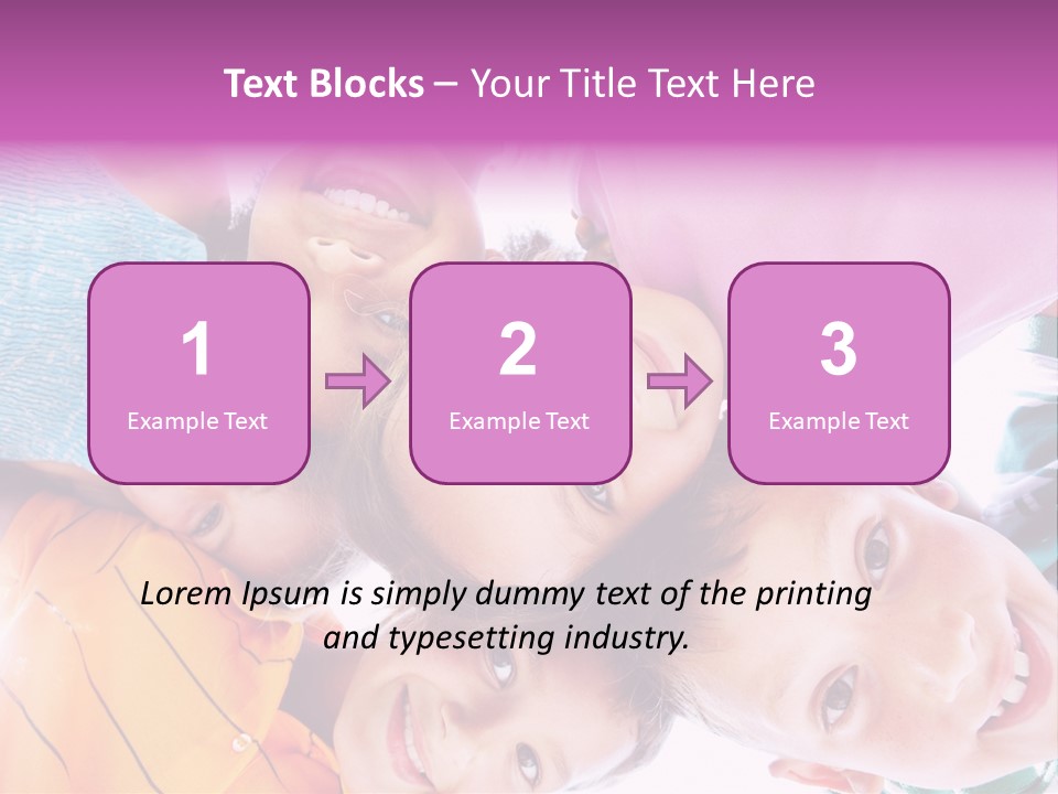 Graphic Illustration Tall PowerPoint Template