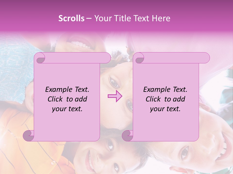 Graphic Illustration Tall PowerPoint Template