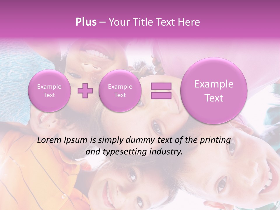 Graphic Illustration Tall PowerPoint Template