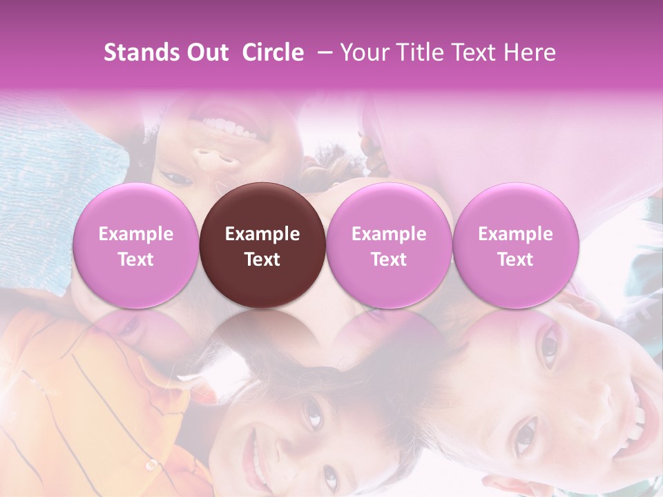 Graphic Illustration Tall PowerPoint Template