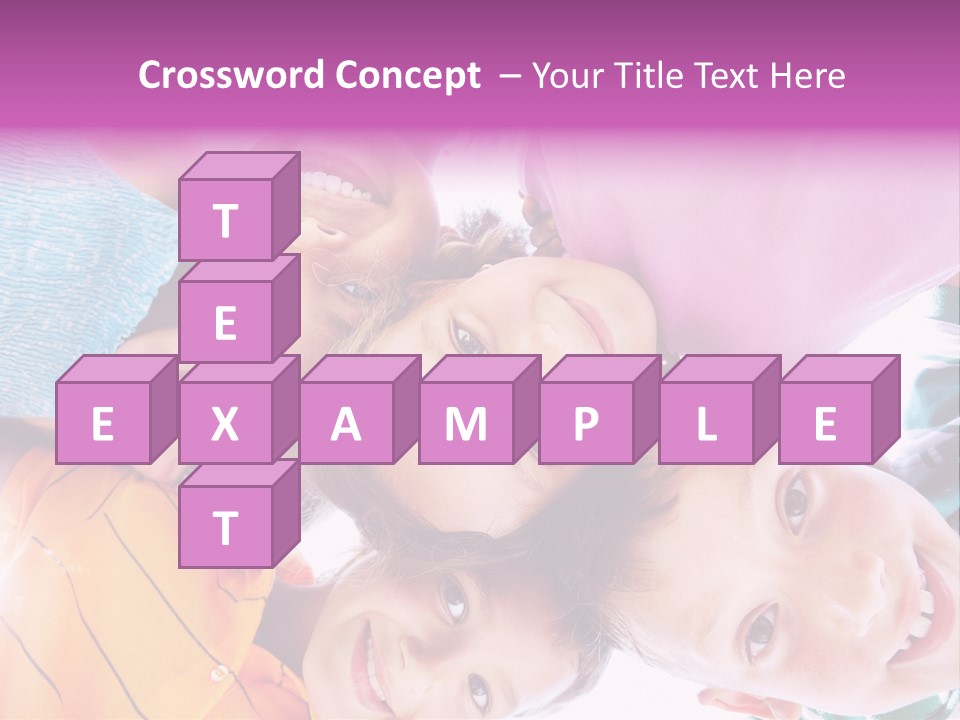 Graphic Illustration Tall PowerPoint Template