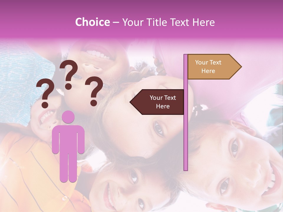 Graphic Illustration Tall PowerPoint Template