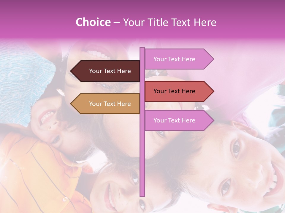 Graphic Illustration Tall PowerPoint Template