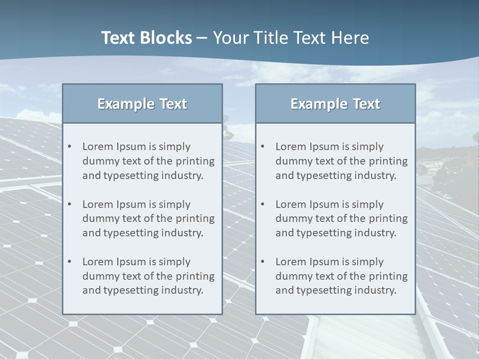 Planet House Urban PowerPoint Template