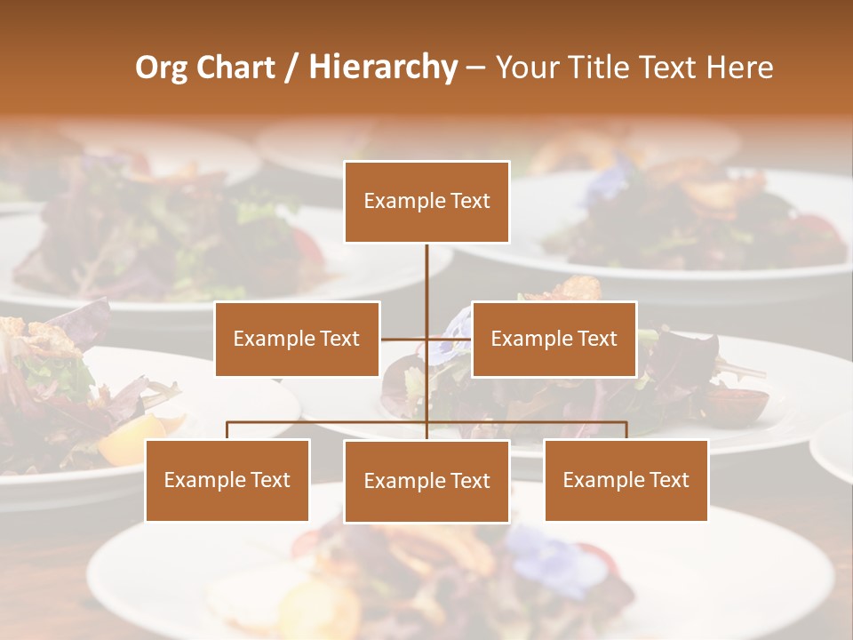 A Table Topped With White Plates Filled With Different Types Of Food PowerPoint Template