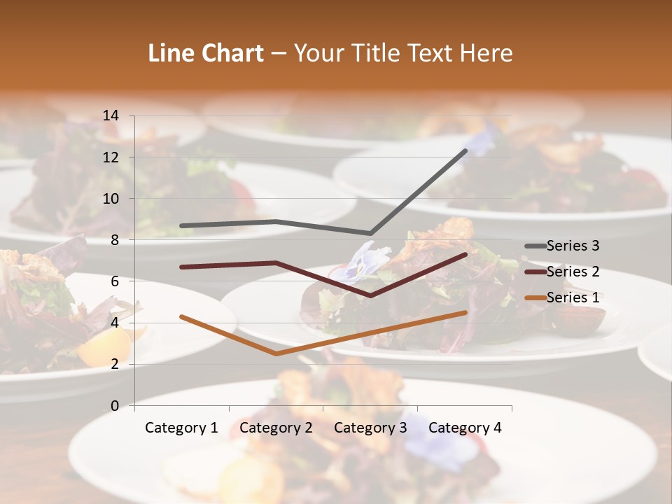 A Table Topped With White Plates Filled With Different Types Of Food PowerPoint Template