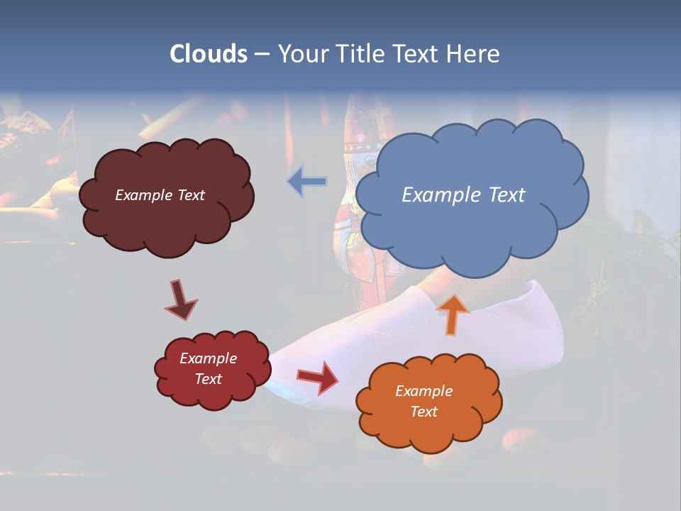 Globe Graphic Black PowerPoint Template