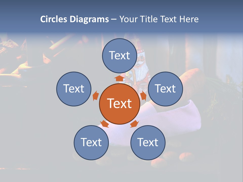 Globe Graphic Black PowerPoint Template