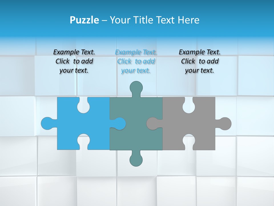 Abstract Cube Metropolis PowerPoint Template