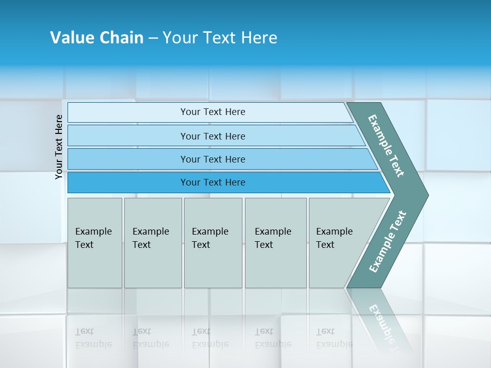 Abstract Cube Metropolis PowerPoint Template