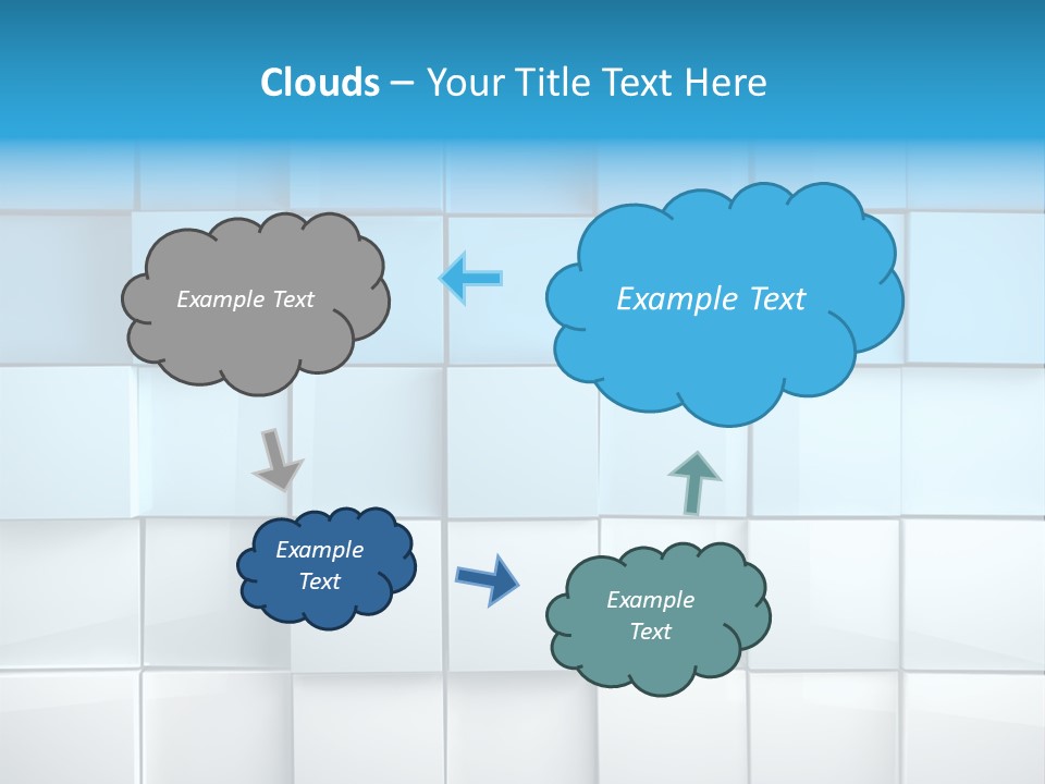 Abstract Cube Metropolis PowerPoint Template