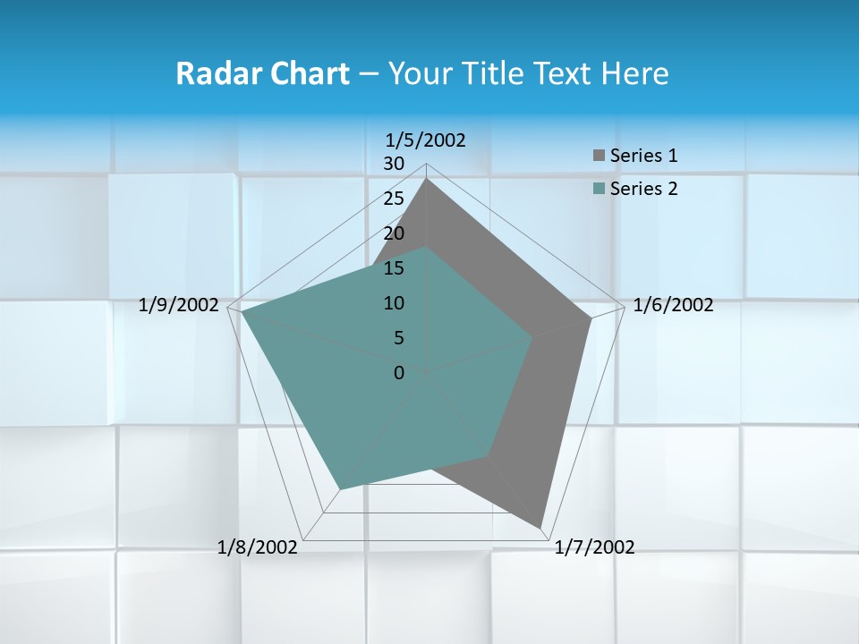Abstract Cube Metropolis PowerPoint Template