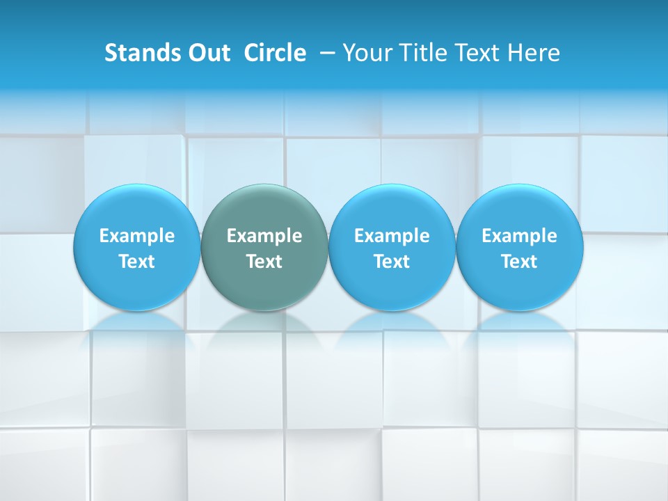 Abstract Cube Metropolis PowerPoint Template